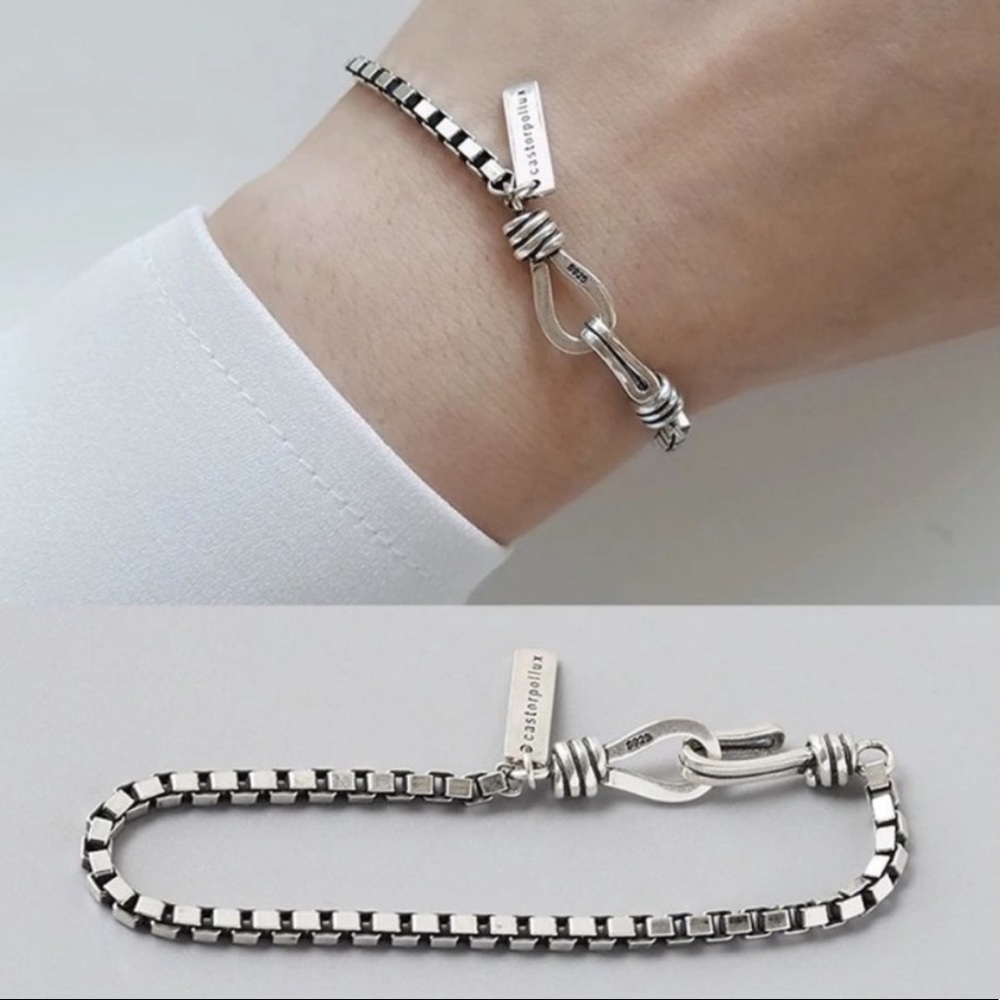 NEW CHAIN 925 STERLING SILVER BRACELET